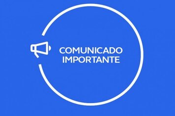 COMUNICADO - SAAEC informa sobre interrupção do recebimento de valores