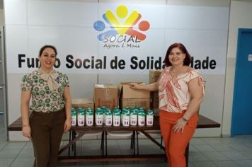 Fundo Social de Solidariedade de Cerquilho recebe e agradece as doações das empresas do município.