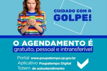 Prodesp e Poupatempo alertam para golpes