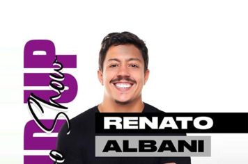 Renato Albani apresenta “Novo Show” no Teatro Municipal