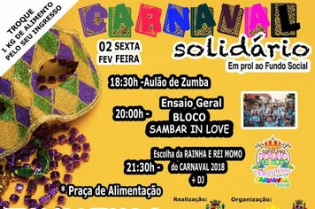 Carnaval Solidário em Cerquilho