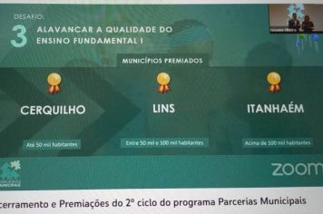 Município de Cerquilho é mais uma vez campeão estadual no Programa 