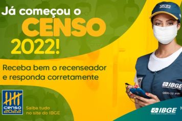 IBGE segue realizando o Censo nos municípios brasileiros