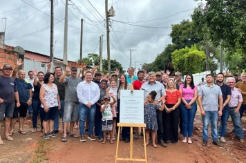 Loteamento Ribeiro: a inauguração do encanamento de água 