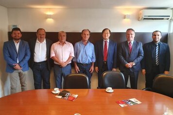 Prefeito Aldo participa de reunião na Câmara de Comércio e Indústria Brasil-China