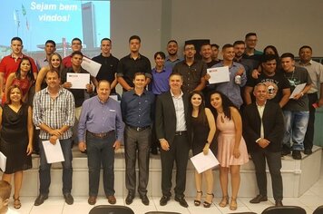 Prefeito Aldo participa de formatura dos alunos dos Cursos de Aprendizagem Industrial do SENAI