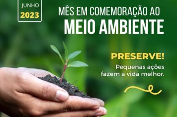 Secretaria divulga Programação Especial do Mês do Meio Ambiente