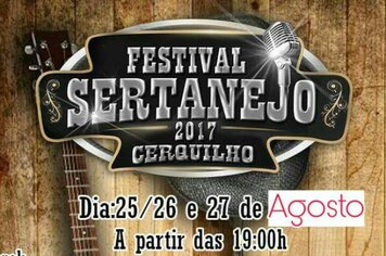 Prefeitura realiza Festival Sertanejo em Cerquilho