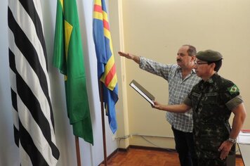 Prefeito é empossado Presidente da Junta Militar de Cerquilho