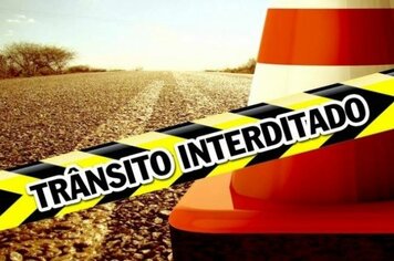Diretoria de Trânsito informa interdição temporária da Rua João Audi