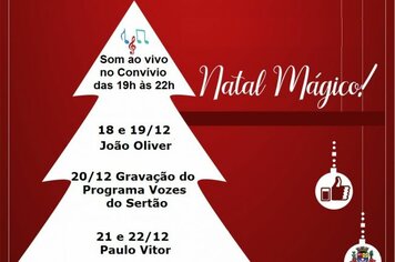 Prefeitura organiza semana de show no convívio