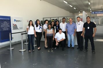 Prefeito Aldo visita Detran Cerquilho