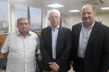 Prefeito Aldo visita conselheiro do Tribunal de Contas