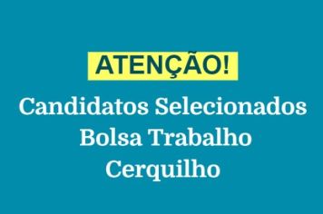 Secretaria do Trabalho convoca selecionados do Bolsa Trabalho