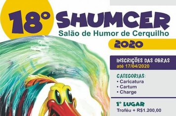 18º Salão de Humor de Cerquilho está com inscrições abertas