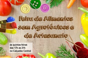 Projeto Feira de Alimentos sem Agrotóxicos e de Artesanato de Cerquilho será realizada semanalmente