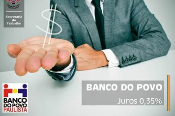Micro empresários buscam crédito no Banco do Povo a juros de 0,35%
