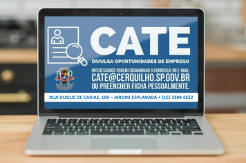 CATE Cerquilho oferece quase 50 vagas de emprego