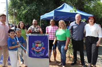 Prefeitura Municipal realiza a Inauguração da Praça da Amizade, no bairro Cidade Jardim.