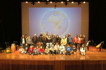Intercambista musical dá workshop para alunos do Projeto Guri em Cerquilho