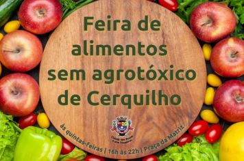 A Feira de Alimentos sem Agrotóxicos voltou! 