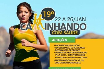 Prefeitura de Cerquilho realiza 19º Caminhando com Saúde