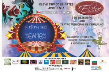 Teatro Municipal recebe espetáculo “O Circo dos Sonhos”