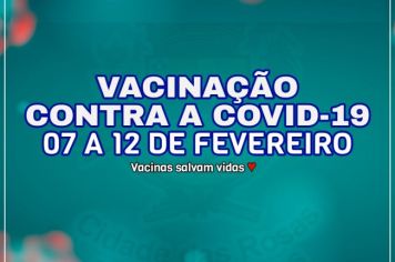 Confira o cronograma de vacinação de ADOLESCENTES e ADULTOS durante a semana e de CRIANÇAS no sábado