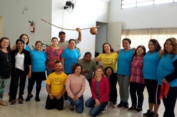 Unidades do CRAS recebem Equipe de Capoterapia