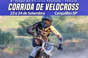 Prefeitura de Cerquilho por meio da SETUL realiza a 8ª Etapa do Circuito Paulista de VeloCross