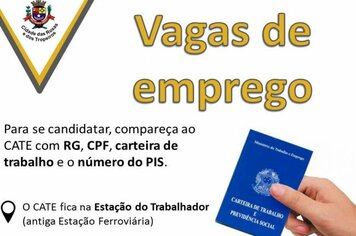CATE de Cerquilho abre 15 novas vagas