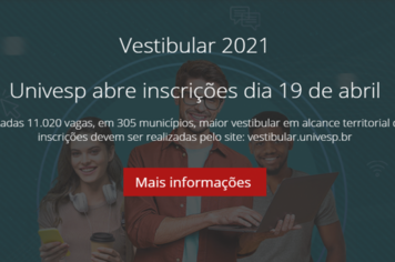 Univesp anuncia Vestibular 2021