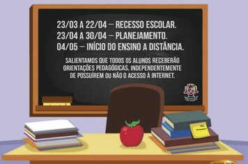 Prefeitura irá iniciar Educação a Distância para alunos da rede de ensino