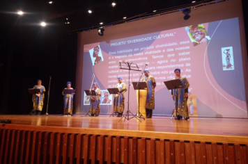 Escolas participam do evento de finalização do projeto “Diversidade Cultural”