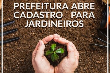 Secretaria do Meio Ambiente abre cadastro para Jardineiros
