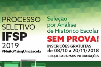 IFSP oferece 5.862 oportunidades para cursos técnicos gratuitos