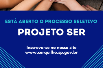 Estão abertas as inscrições para o processo seletivo do Projeto SER – Serviço Especializado de Reabilitação para crianças e adolescentes com transtornos do neurodesenvolvimento. Veja mais!