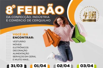 8º Feirão de Cerquilho começa nesta sexta-feira