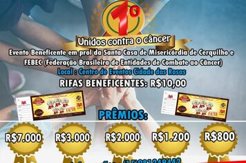 1º Unidos contra o Câncer em Cerquilho