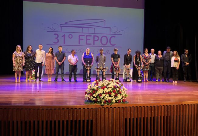 Noite de premiações do 31º Festival de Poemas de Cerquilho emociona o público