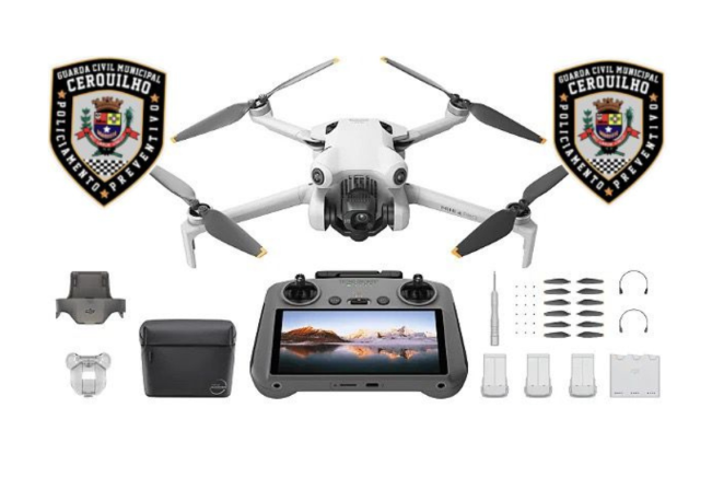 GCM de Cerquilho passa a usar drones para aprimorar as operações de Segurança Pública