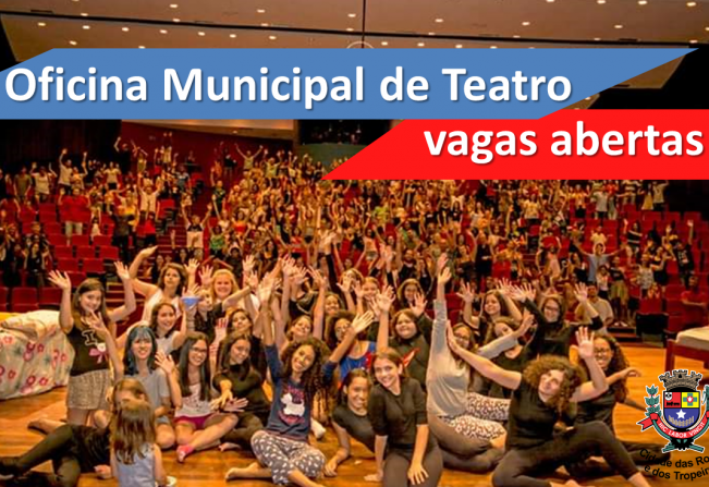 Oficina Gratuita de Teatro ainda tem vagas abertas em Cerquilho