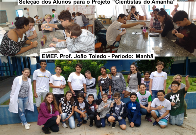 Alunos de 6º ao 9º anos participam de processo seletivo do projeto “Cientistas do Amanhã”