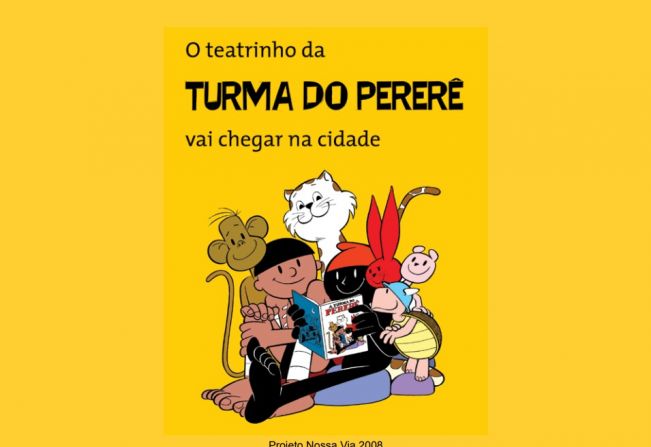 Cerquilho recebe teatro “Turma do Perere” na Praça da Matriz