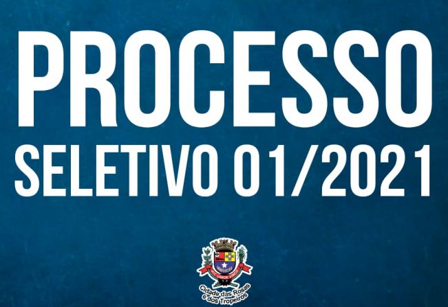 PROCESSO SELETIVO 01/2021