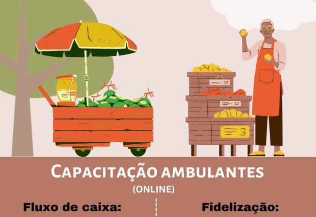 Sebrae Cerquilho oferece Cursos Gratuitos de Capacitação de Ambulantes