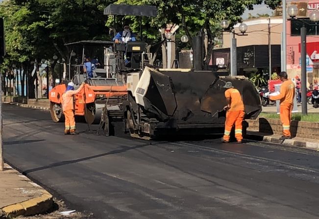 Prefeitura de Cerquilho realiza recapeamento asfáltico