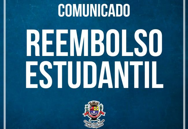 Prefeitura orienta sobre cadastro do Reembolso Estudantil para o segundo semestre de 2021