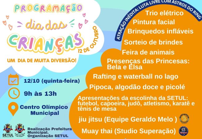 Dia das Crianças: Confira a programação completa! 