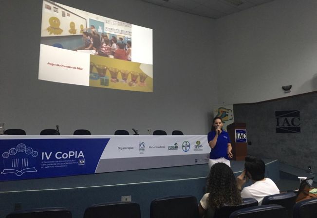 Projeto Cientistas do Amanhã é apresentado em Congresso de Pós-Graduação